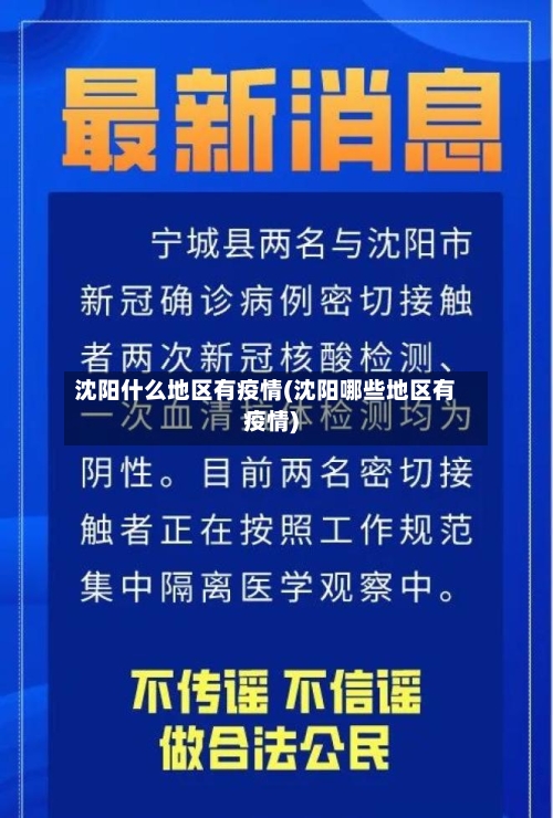沈阳什么地区有疫情(沈阳哪些地区有疫情)