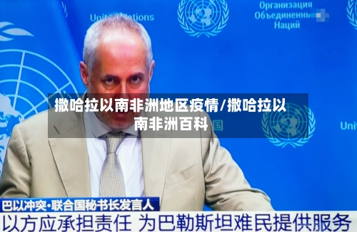 撒哈拉以南非洲地区疫情/撒哈拉以南非洲百科-第2张图片