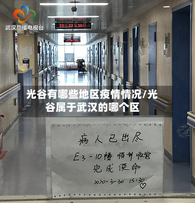 光谷有哪些地区疫情情况/光谷属于武汉的哪个区-第3张图片