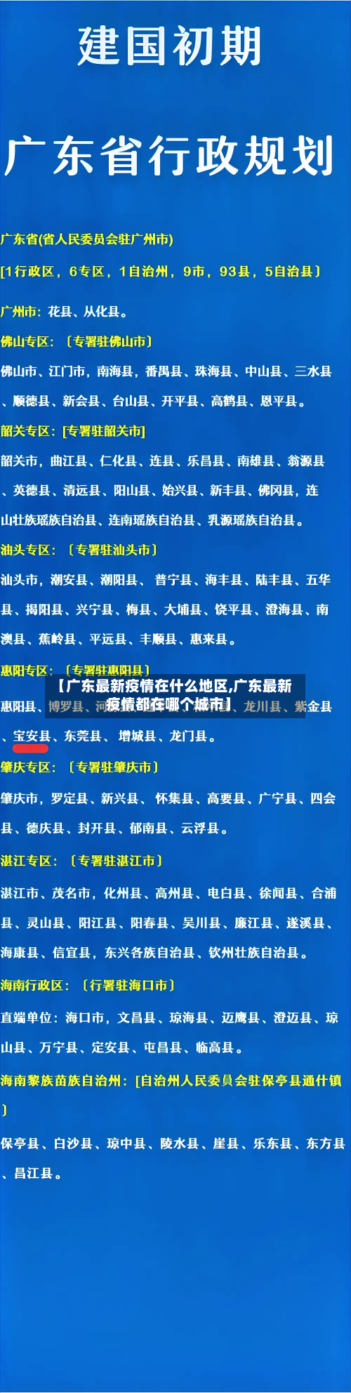 【广东最新疫情在什么地区,广东最新疫情都在哪个城市】