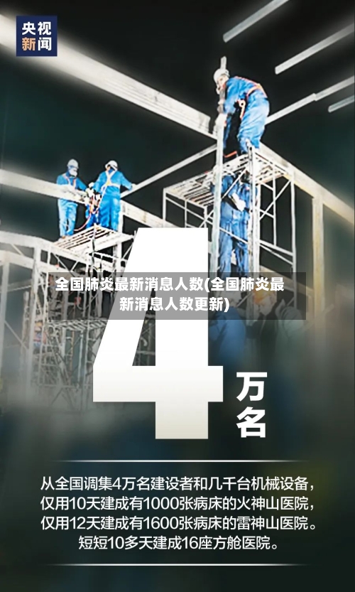 全国肺炎最新消息人数(全国肺炎最新消息人数更新)-第3张图片