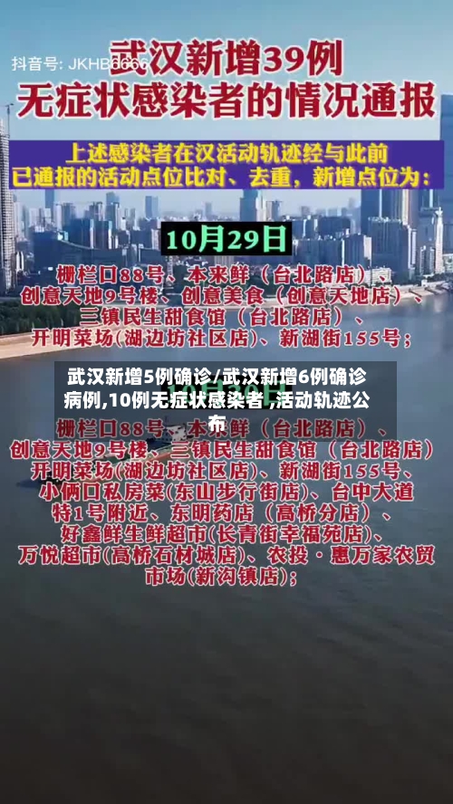 武汉新增5例确诊/武汉新增6例确诊病例,10例无症状感染者 ,活动轨迹公布