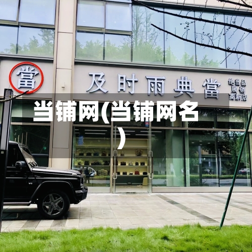 当铺网(当铺网名)-第2张图片