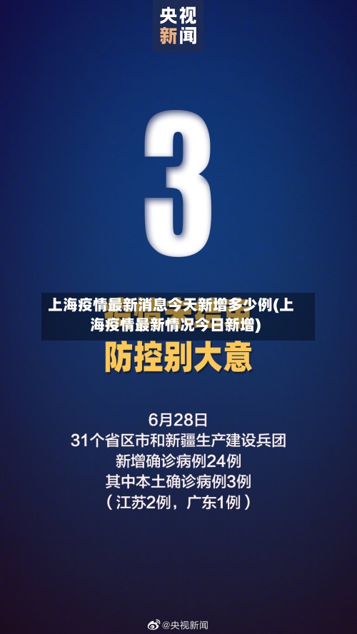 上海疫情最新消息今天新增多少例(上海疫情最新情况今日新增)-第2张图片
