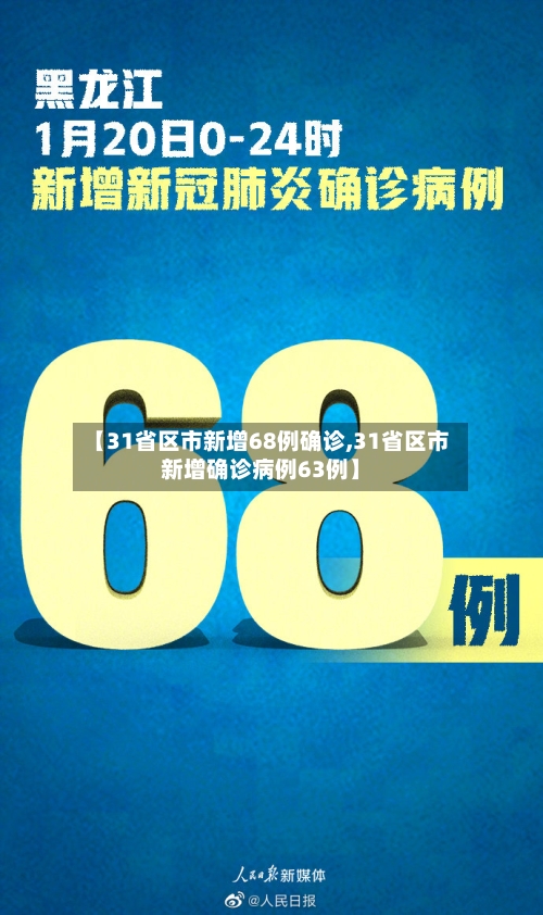【31省区市新增68例确诊,31省区市新增确诊病例63例】