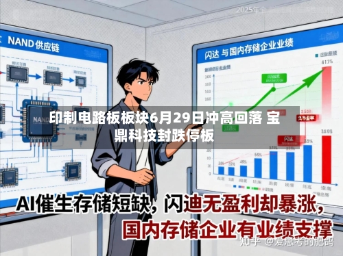 印制电路板板块6月29日冲高回落 宝鼎科技封跌停板-第2张图片