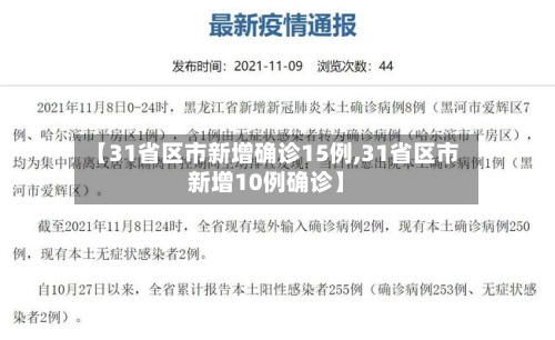 【31省区市新增确诊15例,31省区市新增10例确诊】