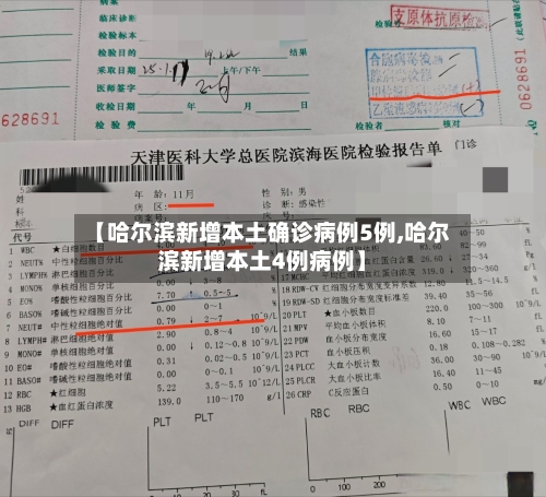 【哈尔滨新增本土确诊病例5例,哈尔滨新增本土4例病例】