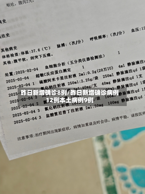 昨日新增确诊8例/昨日新增确诊病例12例本土病例9例-第2张图片