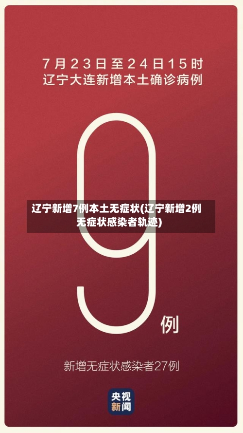 辽宁新增7例本土无症状(辽宁新增2例无症状感染者轨迹)-第2张图片