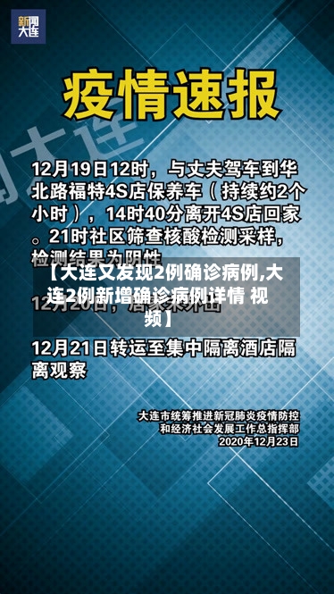 【大连又发现2例确诊病例,大连2例新增确诊病例详情 视频】-第2张图片
