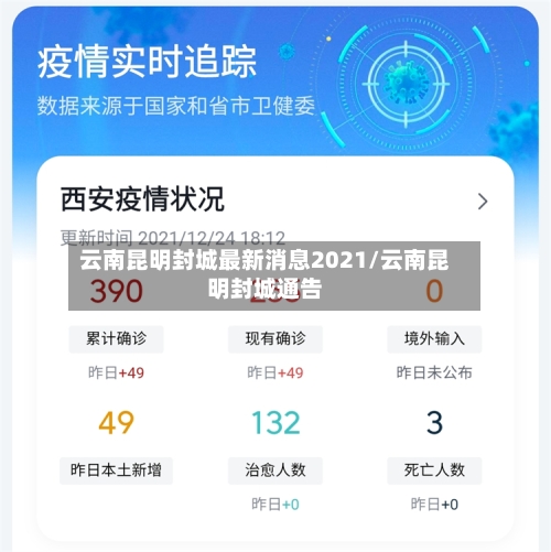 云南昆明封城最新消息2021/云南昆明封城通告