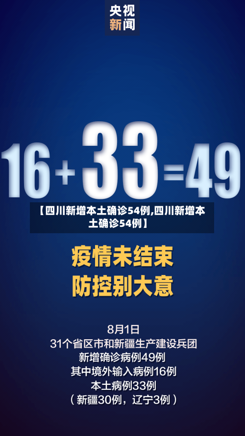【四川新增本土确诊54例,四川新增本土确诊54例】