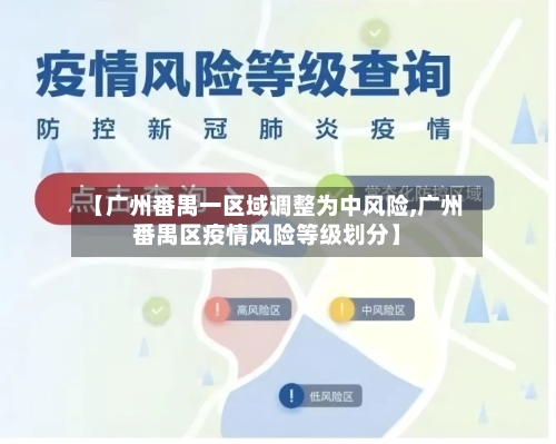 【广州番禺一区域调整为中风险,广州番禺区疫情风险等级划分】