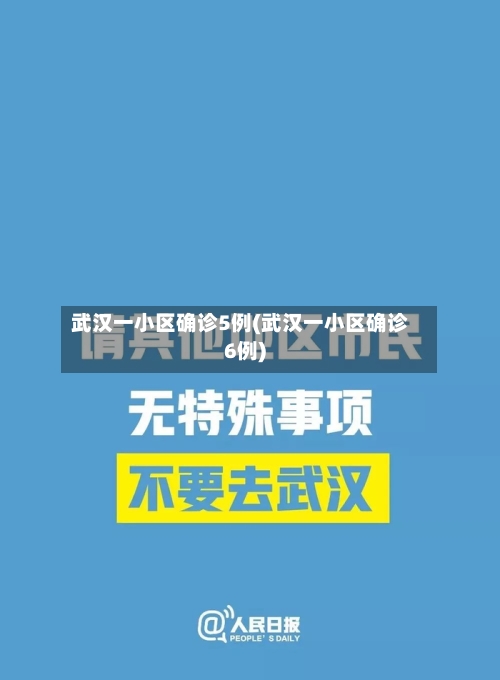 武汉一小区确诊5例(武汉一小区确诊6例)