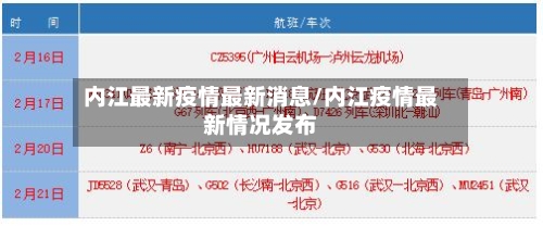 内江最新疫情最新消息/内江疫情最新情况发布