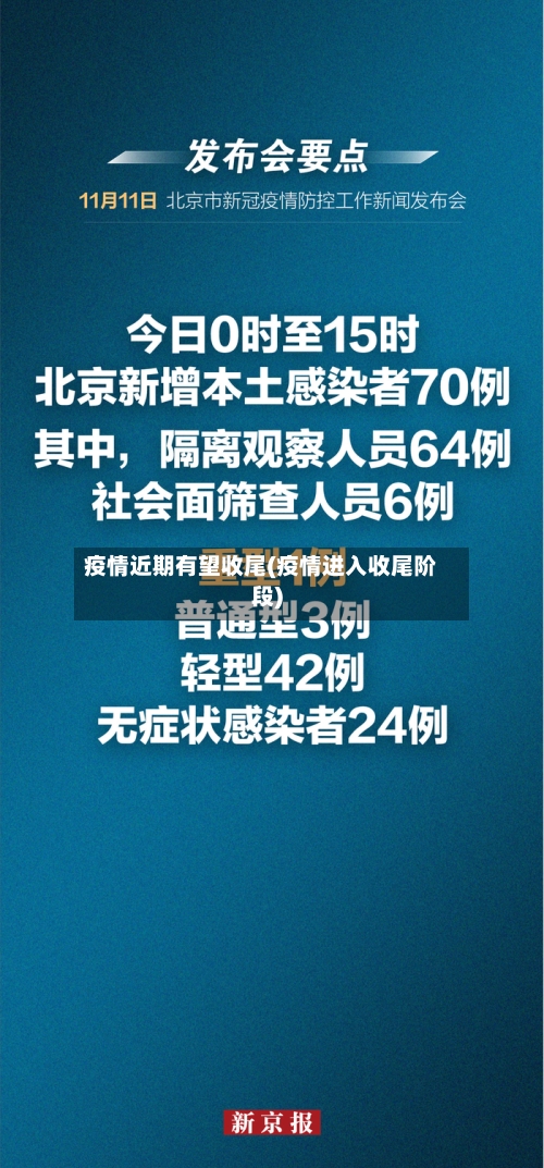 疫情近期有望收尾(疫情进入收尾阶段)-第2张图片
