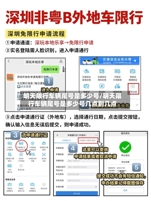 明天限行车辆尾号是多少号/明天限行车辆尾号是多少号几点到几点