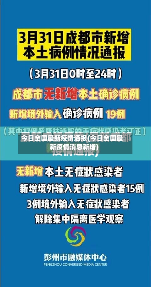 今日全国最新疫情通报(今日全国最新疫情消息新增)-第2张图片