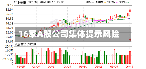 16家A股公司集体提示风险-第1张图片