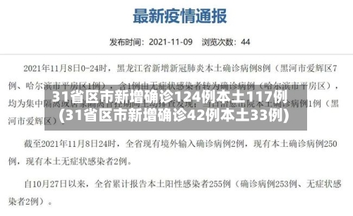 31省区市新增确诊124例本土117例(31省区市新增确诊42例本土33例)-第2张图片
