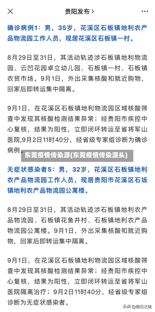 东莞疫情传染源(东莞疫情传染源头)-第2张图片