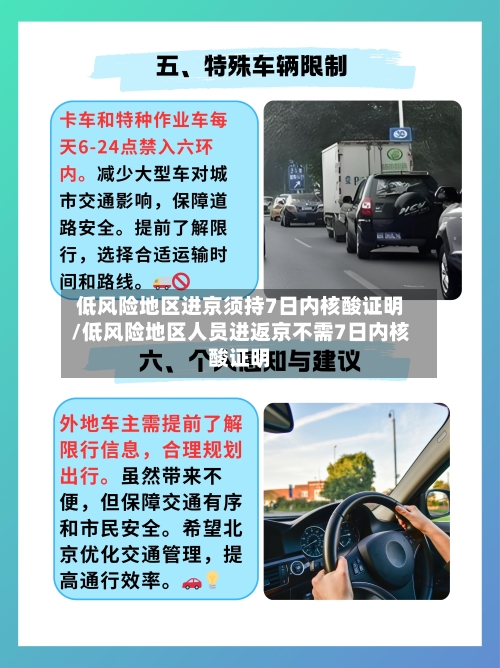 低风险地区进京须持7日内核酸证明/低风险地区人员进返京不需7日内核酸证明-第2张图片