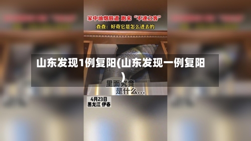 山东发现1例复阳(山东发现一例复阳)