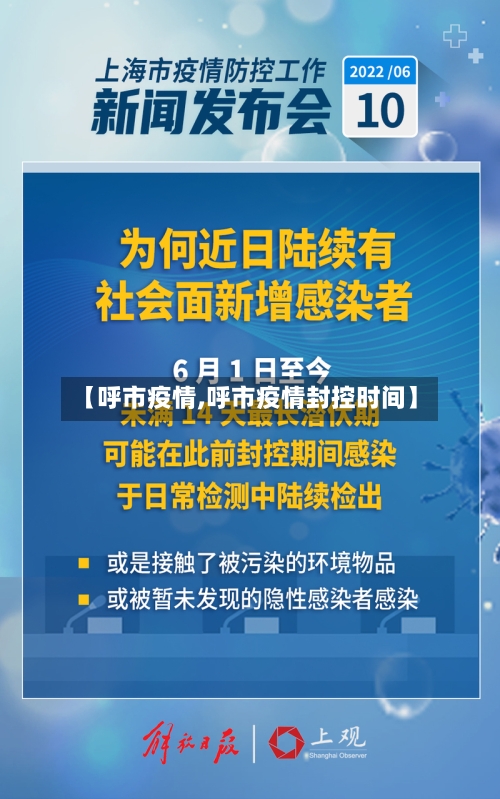 【呼市疫情,呼市疫情封控时间】